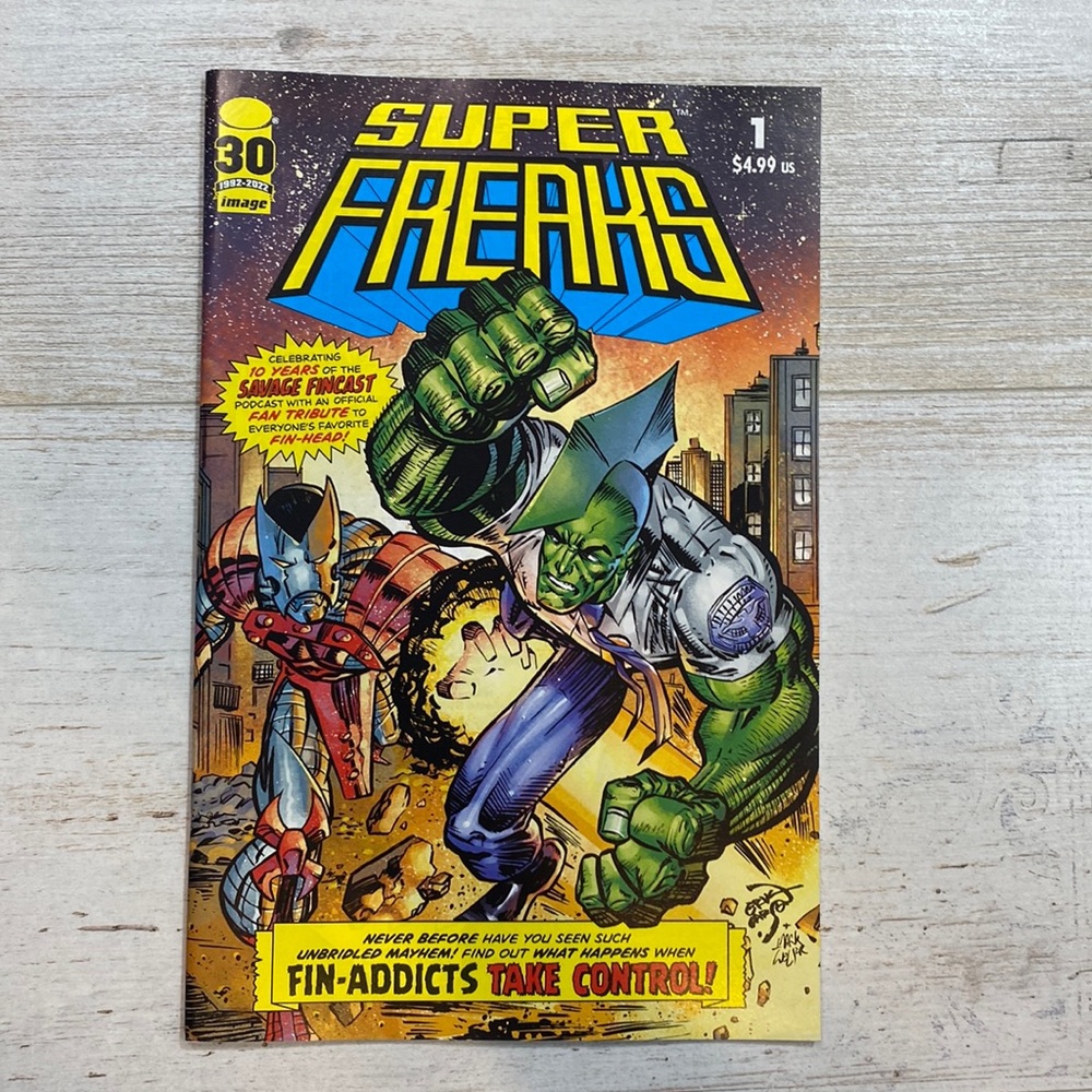 Super Freaks Issue 1 Comic Book